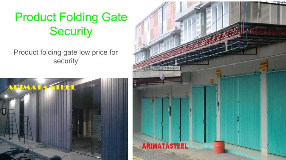 Harga Folding Gate Rolling Door Folding Gate Rolling 